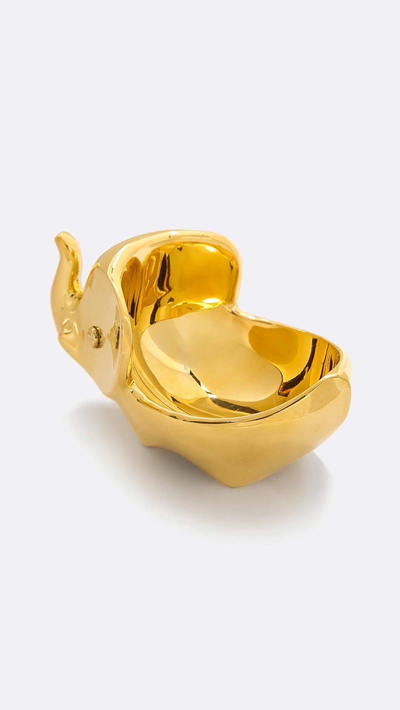 Jonathan Adler وعاء حلقة الفيل من البرونز من جوناثان أدلر - Image 4